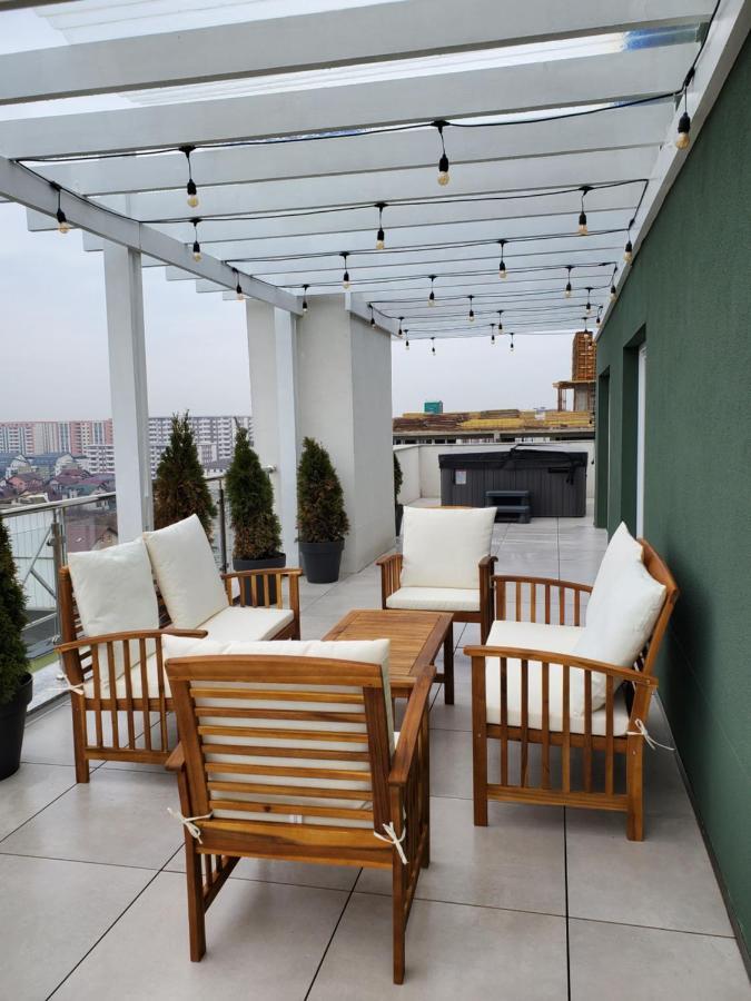 Jad- Penthouse With Jacuzzi And Mountain View - Coresi Brașov Exterior foto